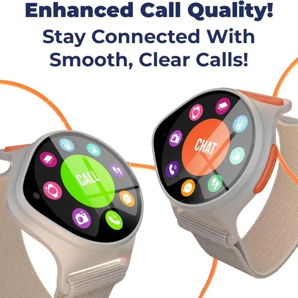 Nickelodeon NickWatch Kids Smart Watch with GPS Tracker, SOS, & Parent Control - Picture 6 of 9